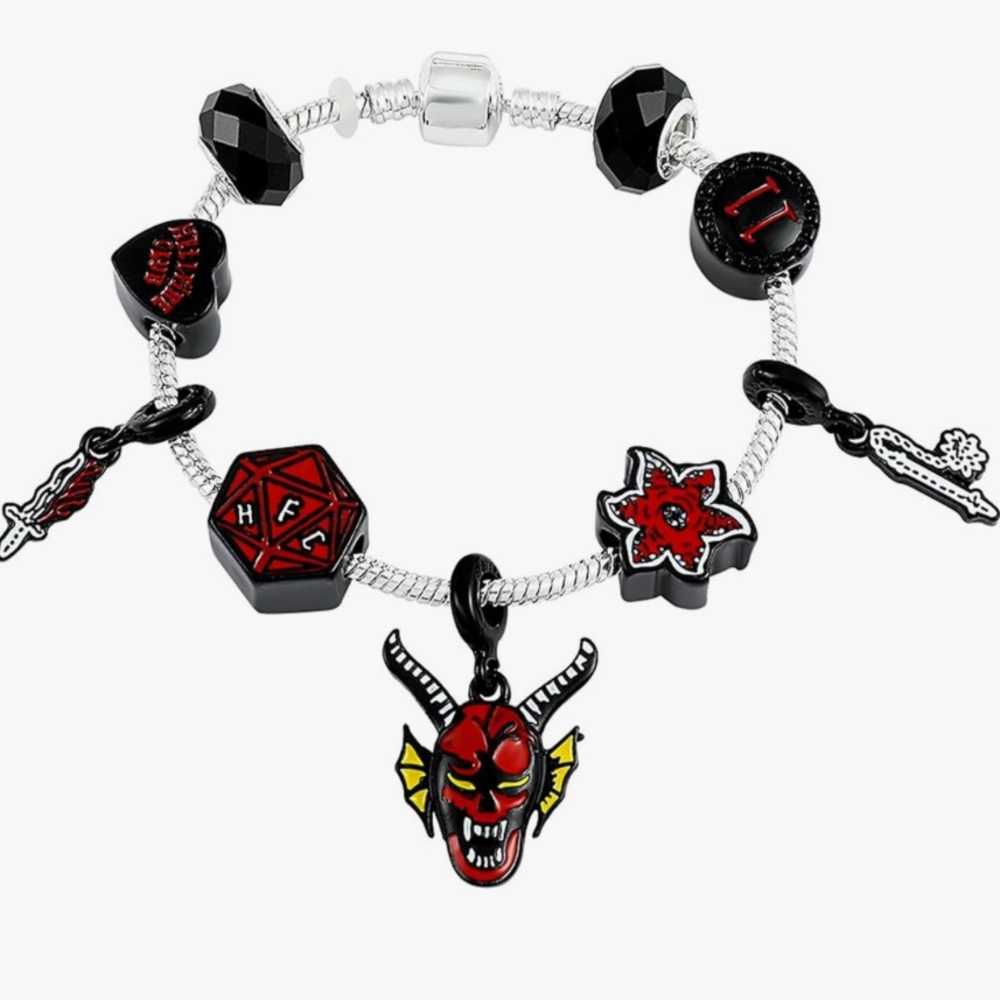 Stranger things Charm Bracelet 7.5 inches